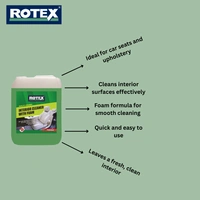 Rotex Products Private Limited Rotex Interior Cleaner With Foam 5ltr - Free, Malachite