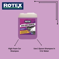 Rotex Products Private Limited Rotex High Foam Shampoo 5ltr - Free, Medium Red Violet
