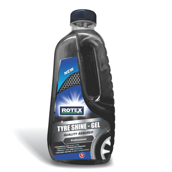 Rotex Products Private Limited Rotex Tyre Shine Gel - Free, Sepia Black