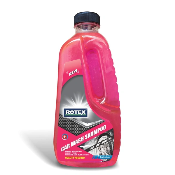 Rotex Products Private Limited Rotex Car Wash Shampoo 1ltr - Free, Hollywood Cerise