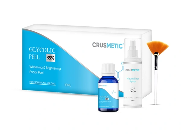Crusmetic Glycolic Peel 35% - Exfoliate & Brighten Formula