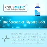 Crusmetic Glycolic Peel 35% - Exfoliate & Brighten Formula