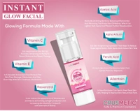 Instant Glow Facial - Parlour Vala Glow Ab Ghar Par, Sirf 5 Minute Mai! - 30 ml