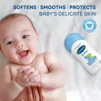 Cetaphil Baby Massage Oil 200ml | Hydrates and Soothes | Baby Oil Without Artificial Fragrances | Non-irritating | Dermatologist-tested | Paraben-free