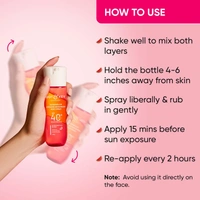 Dot & Key DOT & KEY Watermelon Cooling Sunscreen Body Spray� 110ml  | SPF 40 Pa+++   | Sun Protection Lotion | Broad Spectrum | Alcohol Free | Non Greasy & Sticky  | Cooling Effect |  For All Skin Types