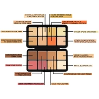 Forever52 Forever 52 16 Color Camouflage Pressed HD Palette | Professional Conceal, Contour & Correct Palette for All Skin Types | Light Weight | Multi-purpose concealer | Easy to blend - CHP002