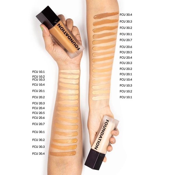 Forever52 Forever 52 Daily Life Coverup Foundation | Natural Matte Finish | for Deep Skin Tones | Full Coverage Foundation | Natural Flawless complex | Long Lasting | ( Sable - 10.4, 30ml )