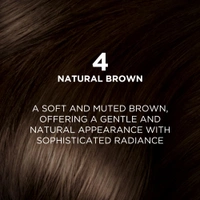 Loreal Paris Excellence Creme  04 Natural Brown 72ml+100g | Triple Care Hair Color | 100% Grey Coverage | Long Lasting Color | Permanent Hair Color for Shiny, Healthy Hair | Natural Brown Hair Dye