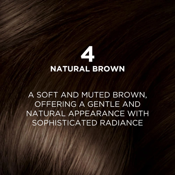 Loreal Paris Excellence Creme  04 Natural Brown 72ml+100g | Triple Care Hair Color | 100% Grey Coverage | Long Lasting Color | Permanent Hair Color for Shiny, Healthy Hair | Natural Brown Hair Dye