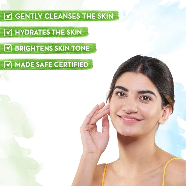 Mamaearth Rice Face Wash - 100ml | with Rice Water & Niacinamide For Glass Skin | Hydrates The Skin | Brighten & Smooth Skin | Chemical-Free | Reduce Dark Spots | For All Skin Types