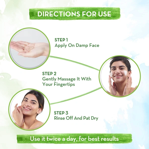 Mamaearth Rice Face Wash - 100ml | with Rice Water & Niacinamide For Glass Skin | Hydrates The Skin | Brighten & Smooth Skin | Chemical-Free | Reduce Dark Spots | For All Skin Types