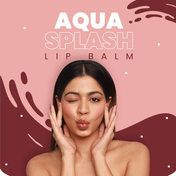Mars Aqua Splash Tinted Lip Balm 05-GRAPEFRUIT with Shea Butter 3g | Jojoba Oil & Vitamin E | Passion Fruit Flavor | Moisturizing, Non-Sticky & Nourishing for Chapped Lips