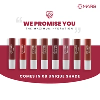 Mars Aqua Splash Tinted Lip Balm 05-GRAPEFRUIT with Shea Butter 3g | Jojoba Oil & Vitamin E | Passion Fruit Flavor | Moisturizing, Non-Sticky & Nourishing for Chapped Lips