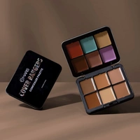 Mars Cover Rangers Creamy Matte Concealer & Corrector Palette 02 Multicolor, 24 gm | Easy-to-Blend | Lightweight Concealer for Face Makeup