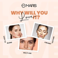 Mars Cover Rangers Creamy Matte Concealer & Corrector Palette 02 Multicolor, 24 gm | Easy-to-Blend | Lightweight Concealer for Face Makeup