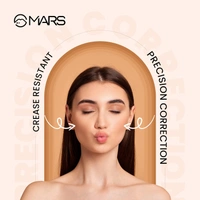Mars Cover Rangers Creamy Matte Concealer & Corrector Palette 02 Multicolor, 24 gm | Easy-to-Blend | Lightweight Concealer for Face Makeup