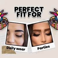 Mars Fabulash False Eyelashes 06 Drag Queen| Lightweight | Synthetic Lashes | Easy Fit |All Eye Shapes