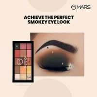Mars Fantasy 15 Eyeshadow Palette 03 – 22.5g | Matte and Shimmer Shades | Vibrant & Blendable Shades | Long-Lasting Eye Makeup | Travel-Friendly Makeup Palette |Bold & Beautiful Eye Makeup | Multicolor