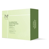 N Plus N + Professional Illuminating Glyco Protein Facial Kit 620g | Enriched with Sugarcane Extracts | with 10 % Glycolic Acid | Exfoliating Skin | Provide Bright & Smooth Skin Texture | For Pigmented & Tanned Skin