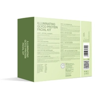 N Plus N + Professional Illuminating Glyco Protein Facial Kit 620g | Enriched with Sugarcane Extracts | with 10 % Glycolic Acid | Exfoliating Skin | Provide Bright & Smooth Skin Texture | For Pigmented & Tanned Skin