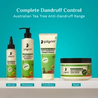 Pilgrim Australian Tea Tree Non-Drying Anti-Dandruff Shampoo 200ml | Gentle Cleanse, Controls Flakes, and Soothes Itchy Scalp for Healthier Hair.