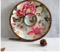 Su* Round Chip N Dip Platter - 10 "