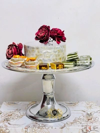 Pnm Mother Of Pearl Cake Stand