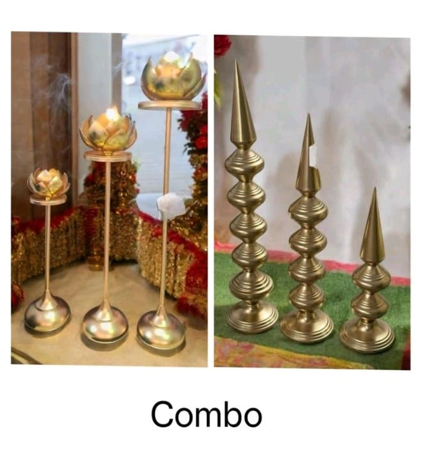 Combo Of Urli Stand Ans Cones