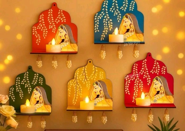 Jharokha Tlight Holders