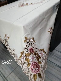 Embroidered Silk Table cover