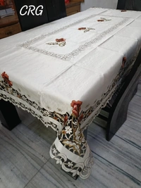 Embroidered Silk Table cover