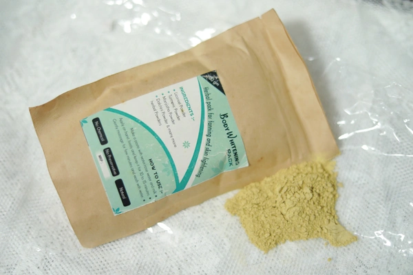 Body Whitening Face Pack - 100 gm