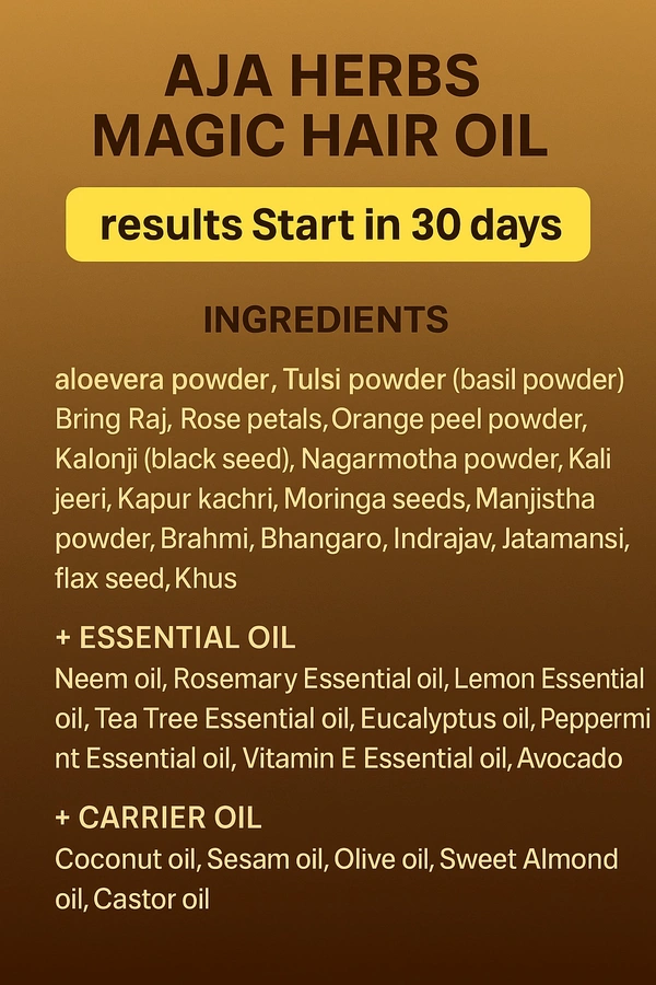All-in-One Magic Hair Oil - 100 ML