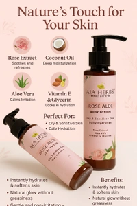 Rose Aloe Body Lotion - 100