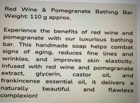 Red Wine & Pamogranate Soap - 100gr