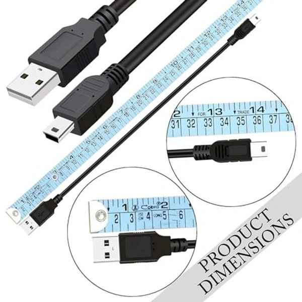 Usb 5 pin cable V3 Imported (5mtr)
