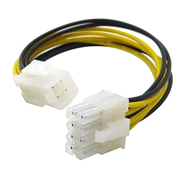 4 PIN female to 8 PIN male cable