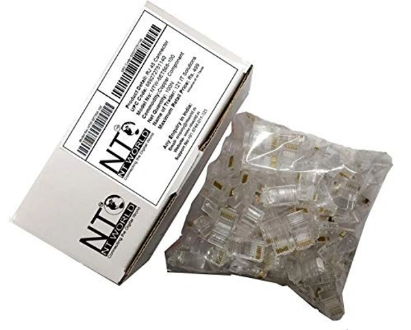 Nt Rj45 connectors (pack of 100)