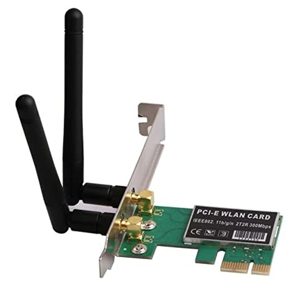 1x wifi card 300mbps (2 antenna) 