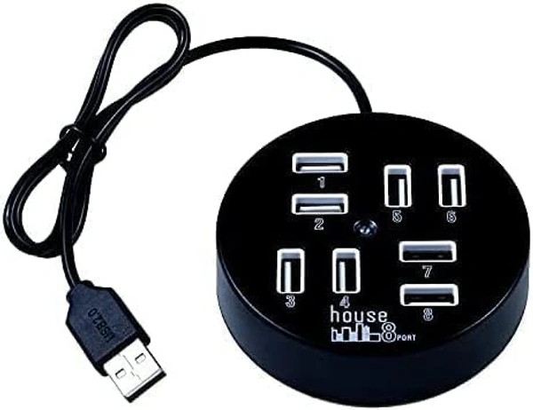 Usb hub 8 port (round) 