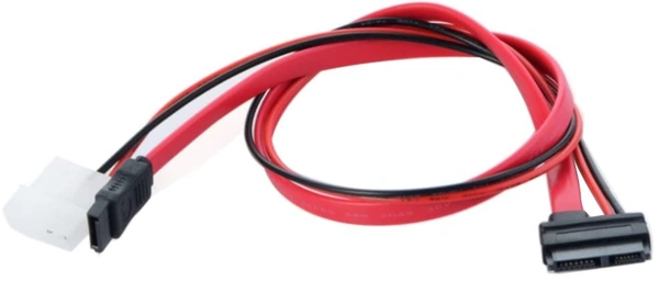 7 + 6 PIN sata to SATA red + Power 