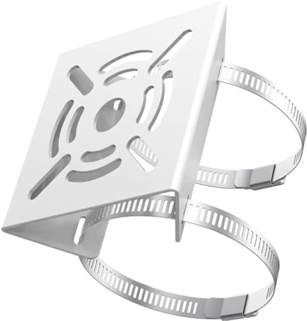 CCTV Stand Square with 2 clip