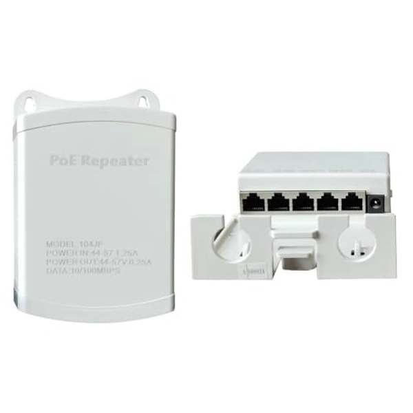 Waterproof 1by4Poe Repeater(no need power)