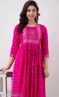 TAJ KURTI WOMEN - Pink Flamingo, S