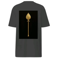 Women's Half Sleeve Customised  - Black, S