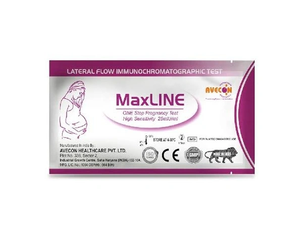 MaxLINE One Step Pregnancy Test 