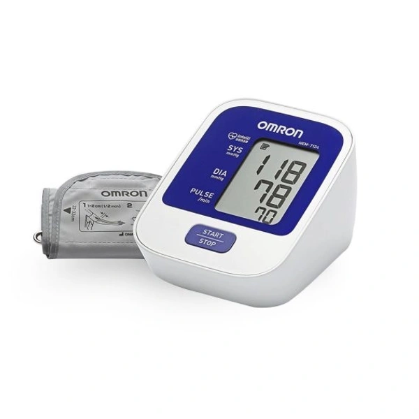 Omron HEM 7124 with Hypertension Indicator and IntelliSense Technology