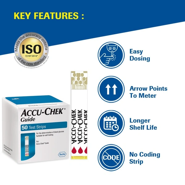 Accu-Chek Guide Test Strips (Pack of 50)