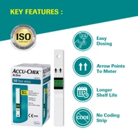 Accu-Chek® Active Test Strips – Pack of 10 - 10 Strips
