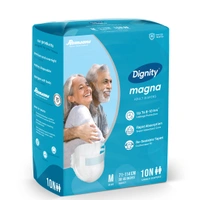 Romson Dignity Magna Adult Diapers10 Pcs/Pack - XL, Pack of 1 (10 Pcs)